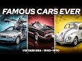 The 25 Most Recognizable Cars in the World (Vintage Era Edition)