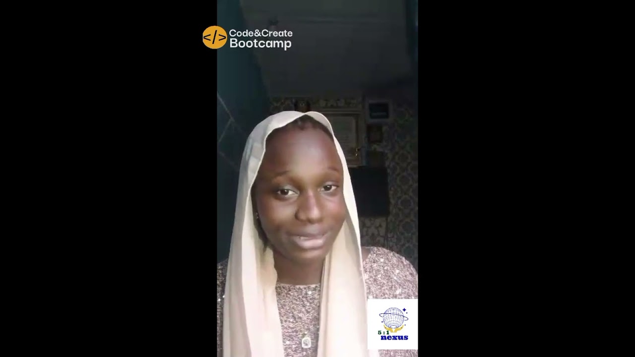 In this Nexus Tech Talk (Code & Create Bootcamp Edition), Ibrahim Sofiyyah shares her real story