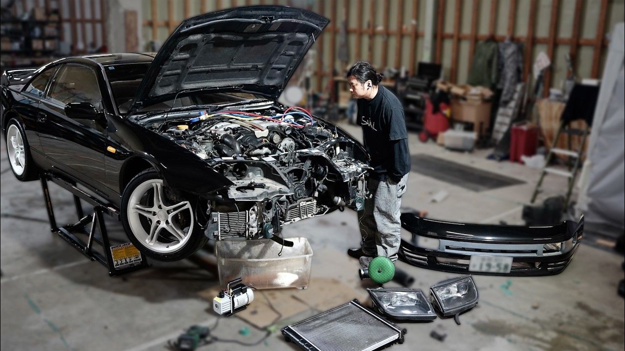 お値下げしました！車　 The cheap Nissan 300ZX I bought for my dad has come up with a lot