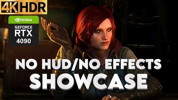 The Witcher 2 Assassins of Kings - NO-HUD-NO-EFFECTS MOD - Showcase - 4K HDR - RTX 4090M