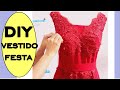 ✂DIY- VESTIDO DE FESTA 7  | GE CASTRO