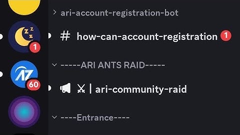 How To Complete "Arichain Account Registration Bot" in the Discord App