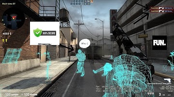 Play against bots like a real hacker - Aimbot, Wallhacks, Bunnyhop CSGO Fun with sv_cheats - PART 1