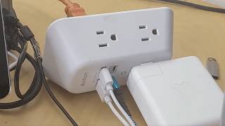 This wall outlet has many uses