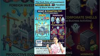 The Dark Side of Investment PHANTOM FDI 👻💼  Taxation &amp; Black Money UPSC