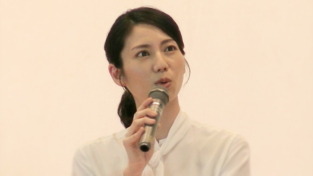 松下奈緒さんと岡山との縁は深かった 映画ロケの合間に地元出身の監督と高校を訪問 Youtube