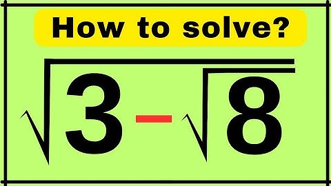 Japanese | A Very Nice Square Root Algebra Problem | Can You Solve This Math Olympiad Puzzle?