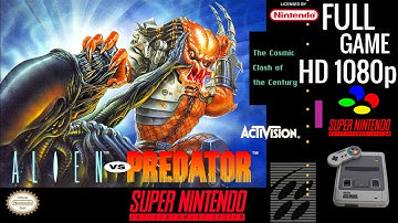 Alien vs Predator (SNES) Longplay/Walkthrough HD 1080p NO COMMENTARY