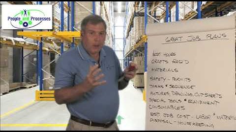 Maintenance Planning - Good compared to Great Job Plans