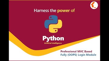 Python Tutorial [Full Course]. Advanced MVC pattern (Login module) development(Full OOPS). Part 35.