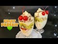 DESSERT SEGAR BUKA PUASA | FRUIT PARFAIT SIMPLE