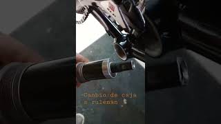 Cambio de caja de bolillas a rulemanes !!!