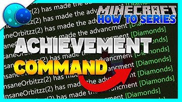 How To Make Custom Achievements Using Commands! On Minecraft Bedrock Edition!