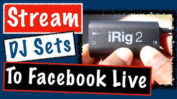 Live Stream DJ Sets To Facebook with an iRig & iPhone | DDJ, MacBookPro, iPad mini, Shure QLXD