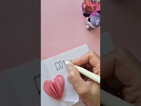 Easy front love card #frontpage #art