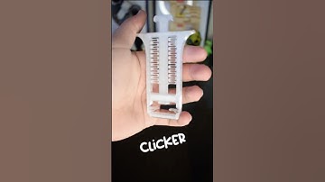 3D printed Satisfying Fidget Clicker #toys #3dprint