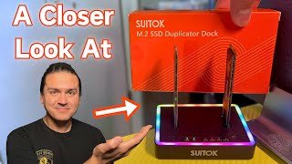 I Tested SUITOK's Dual-Bay M.2 SSD Cloner Dock