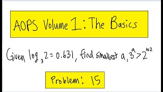 AOPS Volume 1, The Basics, Problem 15
