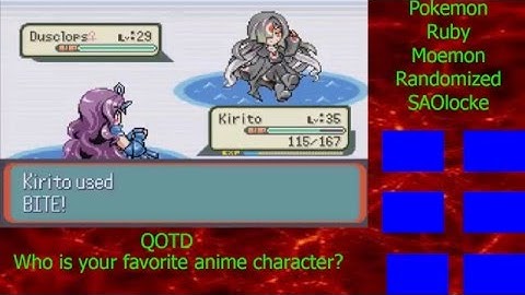 Pokemon Ruby Moemon Randomized SAOlocke Ep.14: It