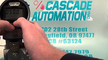 Foxboro IDP10 DP Transmitter | How to Re-range Locally