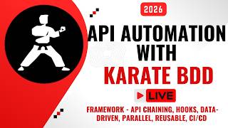 Karate BDD API Automation Framework 🔥 (Cucumber Style) | From Scratch to SDET Level – Part 1