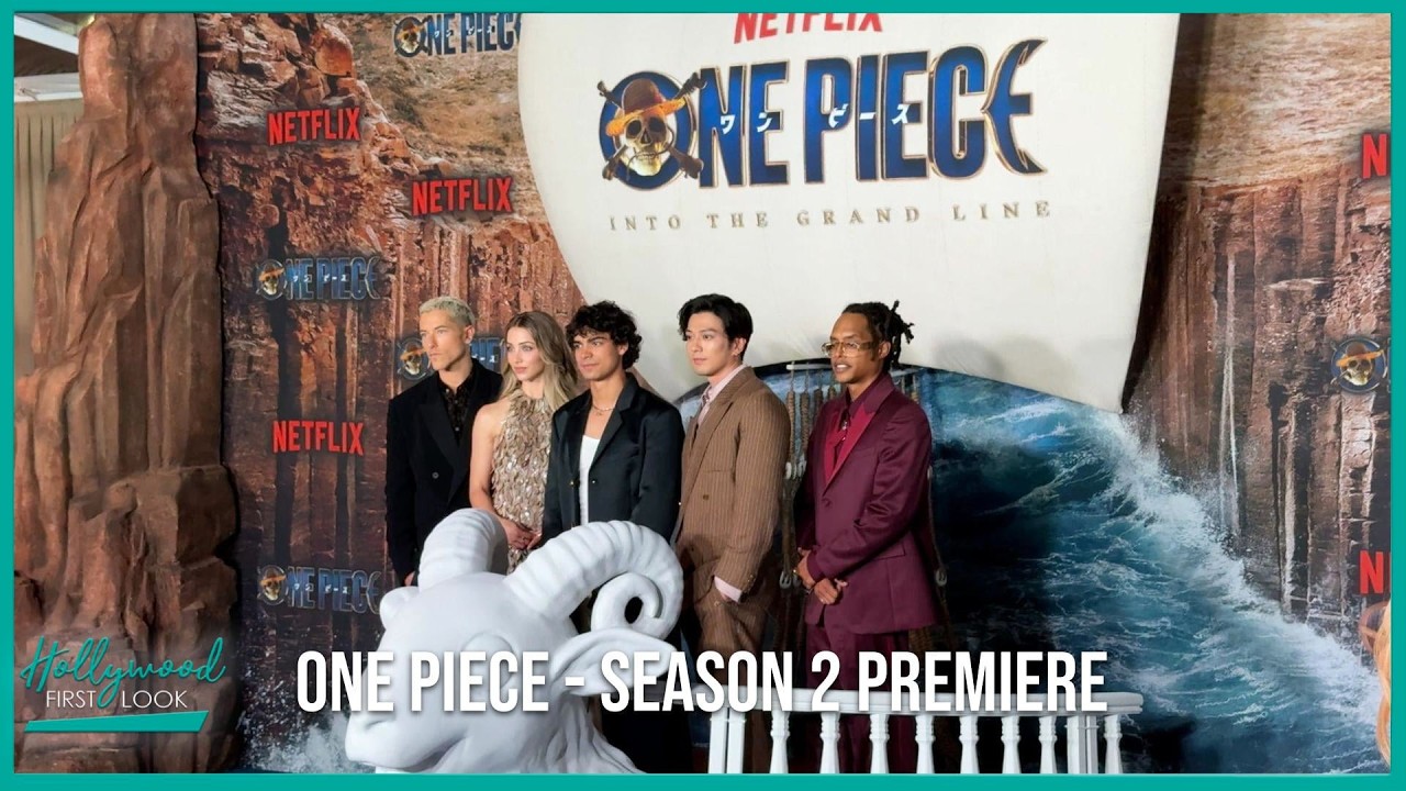 ONE PIECE Season 2 Cast Interview | Netflix LA Premiere Exclusive