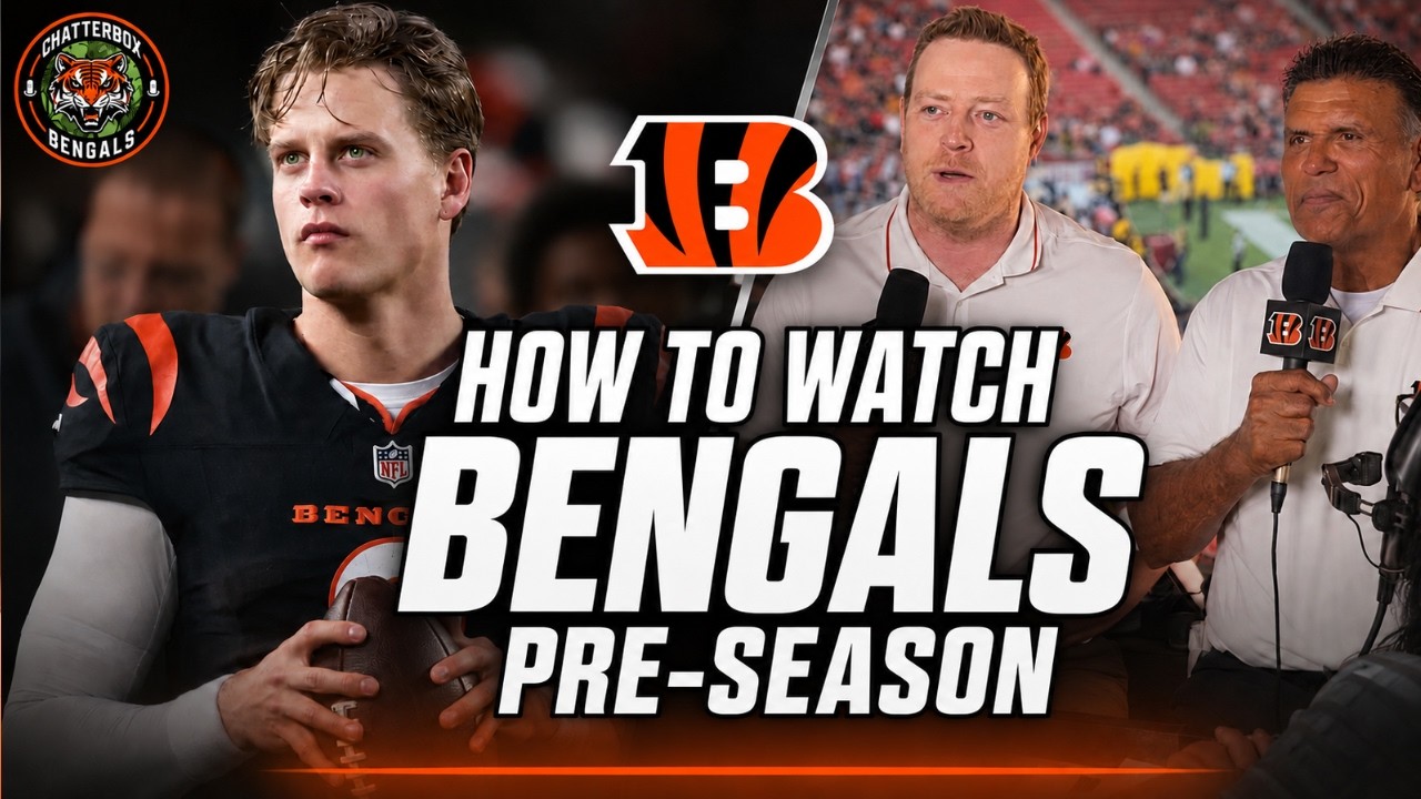 How To Watch Cincinnati Bengals Preseason in 2026 | Bengals Broadcast News