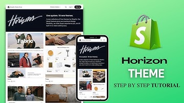 Shopify Horizon theme tutorial 2025 - How to Customise Horizon theme