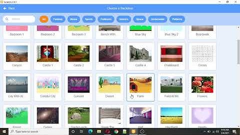 How to change Sprite stage n Scratch program?
