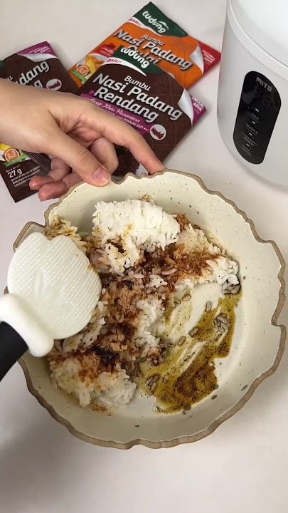 Bikin bekal nasi padang instan⁉️#fyp #shorts #cooking #story #bekal #nasipadang