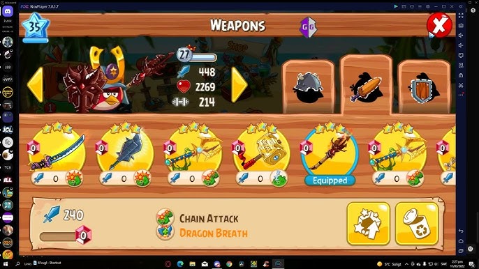 Angry Birds Epic Character Changer - LUA scripts - GameGuardian