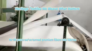 Heritage Textiles We Weave What Matters