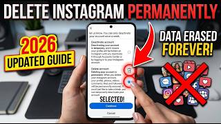 Delete Your Instagram Account Permanently (2026 Updated Guide!)