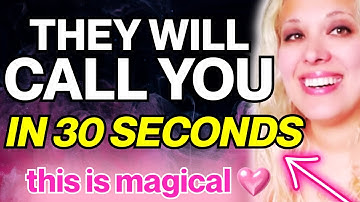 Get Them to Call You in 1 Minute with This Trick! | Specific Person? Try This Instant Technique