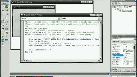 VB6 - TUT The BEST scary program! (funny for you)