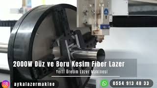 Fiber Profil Boru Lazer Kesim Makinesi - Ayka Lazer Makine Metal Kesim