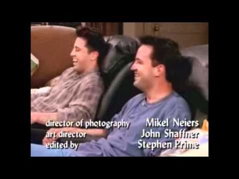 Chandler And Joey Watching Beavis And Butt-Head.