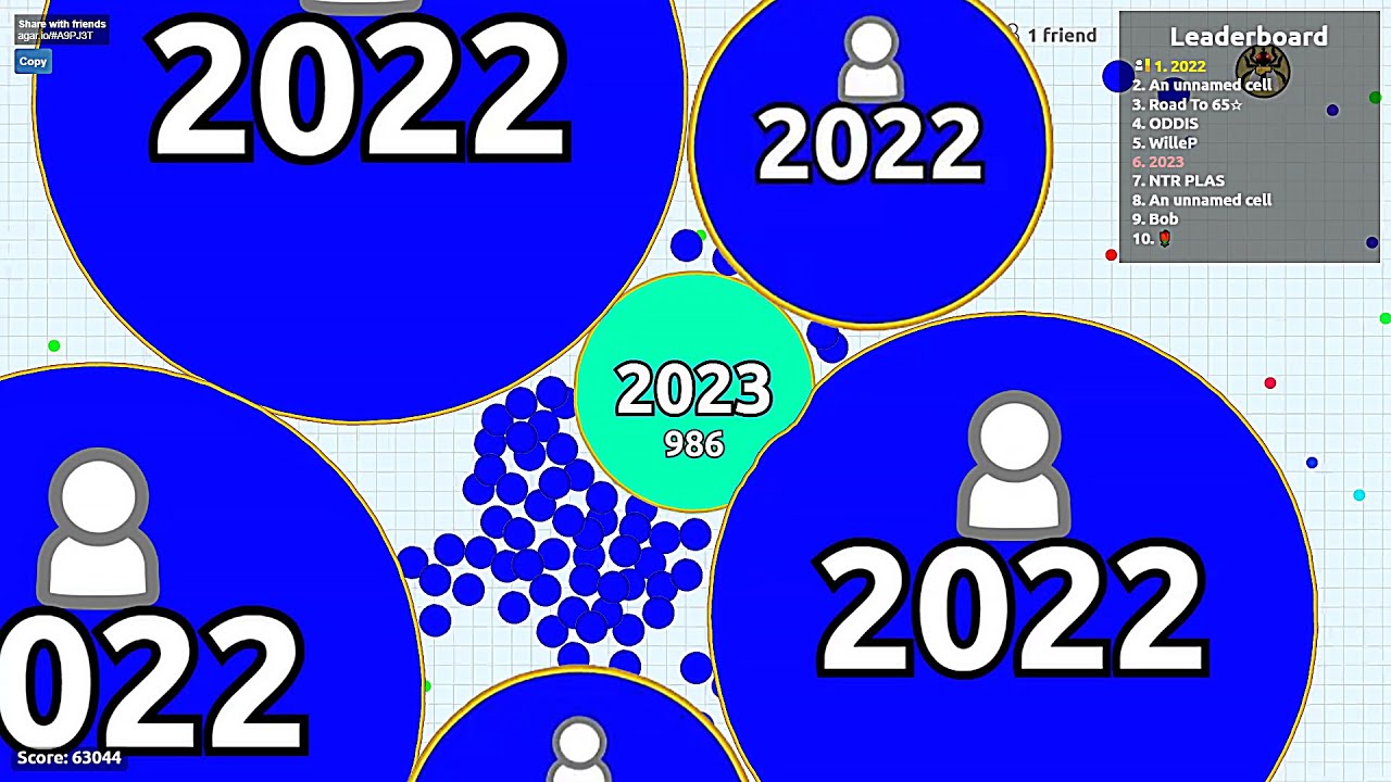 PLAYING AGAR.IO IN 2022! (new) 
