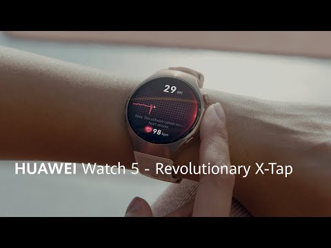 HUAWEI Watch 5 - Revoluční X-TAP