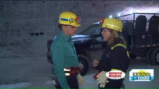 Inside a salt mine under Lake Erie