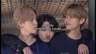 Vminkook-Unholy Ai cover(by Sam smith).. Resimi