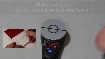 IDD-Parts presents: Peak force measuring tool