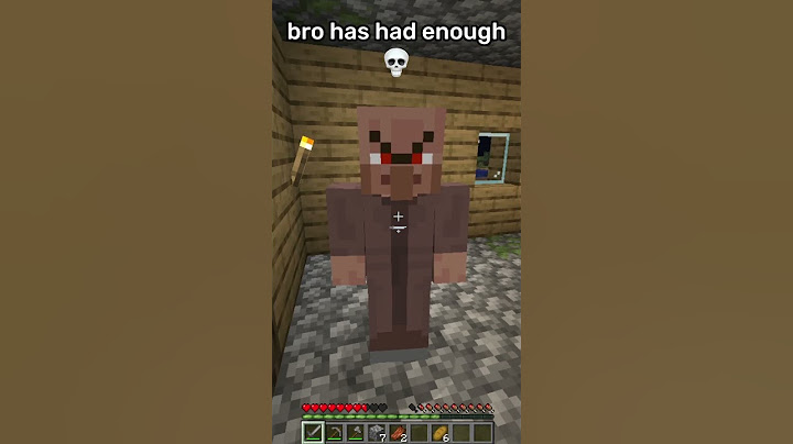 He got a little angry.. #minecraft #funny #skit #joke #villager #meme #village #mad