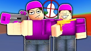 How To Get Headshots In Arsenal Herunterladen - roblox arsenal purple team