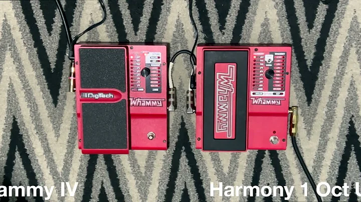 Digitech Whammy 4 vs Whammy 5 (Quick Comparison)