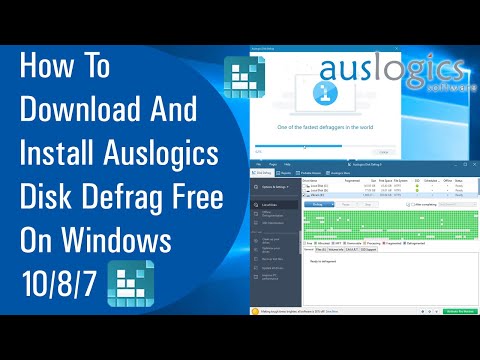 ✅ How To Download And Install Auslogics Disk Defrag Free On Windows 1087 (2020)