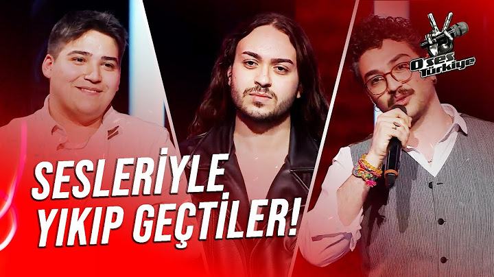 Sesleriyle Akıllara Kazınan İsimler! | O Ses Türkiye 3. Bölüm Özel Sahneler