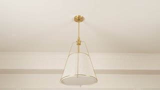 Regalia Drum Pendant Lamp
