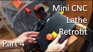 Mini CNC Lathe Retrofit Part 4 - Controller Housing, E-stop and Ladder Programming