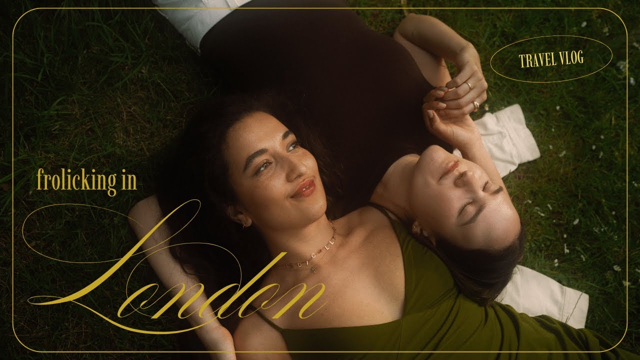 romantic photoshoot & queer activities in London | UK TRAVEL VLOG (LGBTQ+ COUPLE)